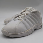 Nike Kid Trainer ATD PS Size 3Y Vintage 2002 White Leather Deadstock 305771-111 - take2supply