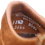 Walker Shoes Oxford Kids 11.5D Vintage Brown Suede Crepe Sole Deadstock 2646 - take2supply