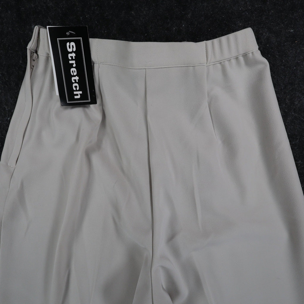 N Touch Pants Womens 8 Stone Stretch Straight Leg Side Zip NWT NOS - take2supply