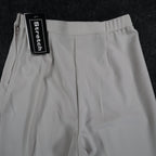 N Touch Pants Womens 8 Stone Stretch Straight Leg Side Zip NWT NOS - take2supply