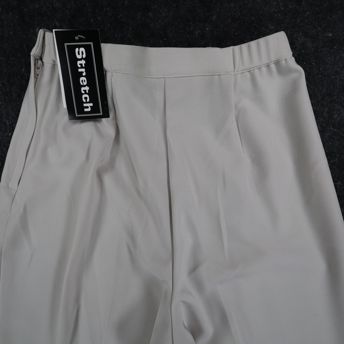 N Touch Pants Womens 8 Stone Stretch Straight Leg Side Zip NWT NOS - take2supply