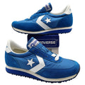 Converse Road Star Boy's Size 3 Vintage 80s Blue Nylon Suede Sneakers Deadstock - take2supply