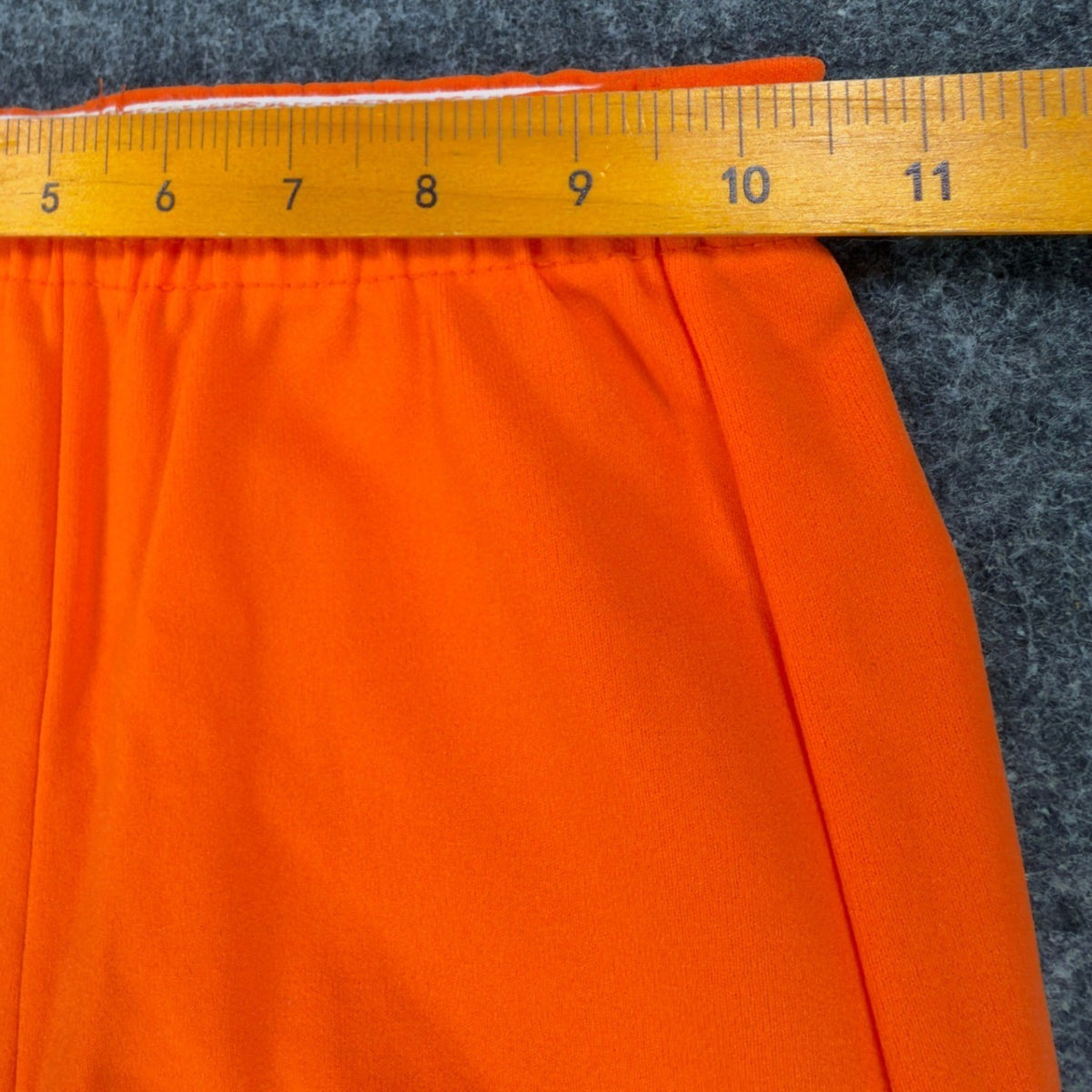 ```Yale Vintage 70s Athletic Shorts Mens XS Orange Nylon NWT``` - take2supply