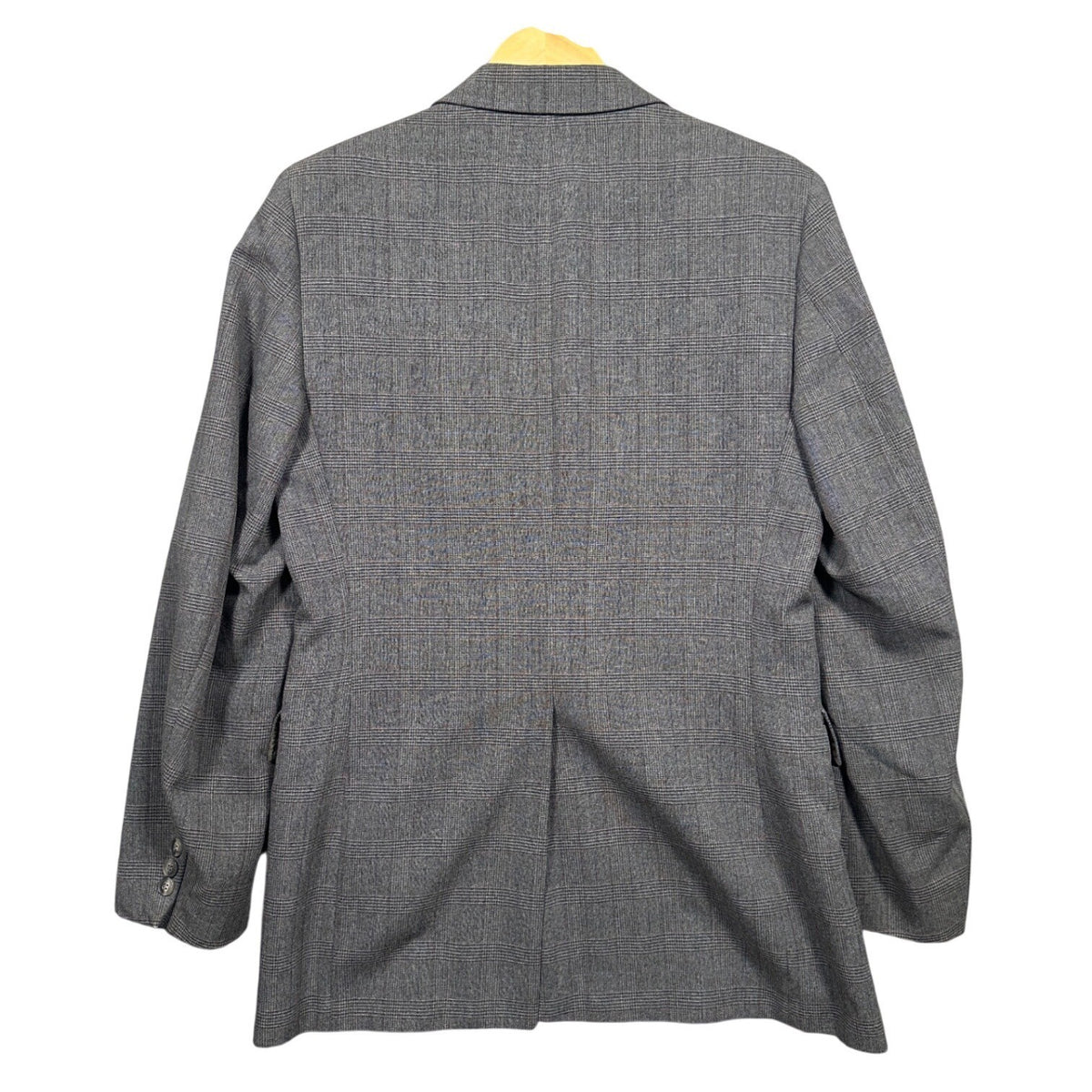 Levi Strauss Business Class Mens Grey Glen Plaid Blazer Sport Coat 40L USA Made - take2supply