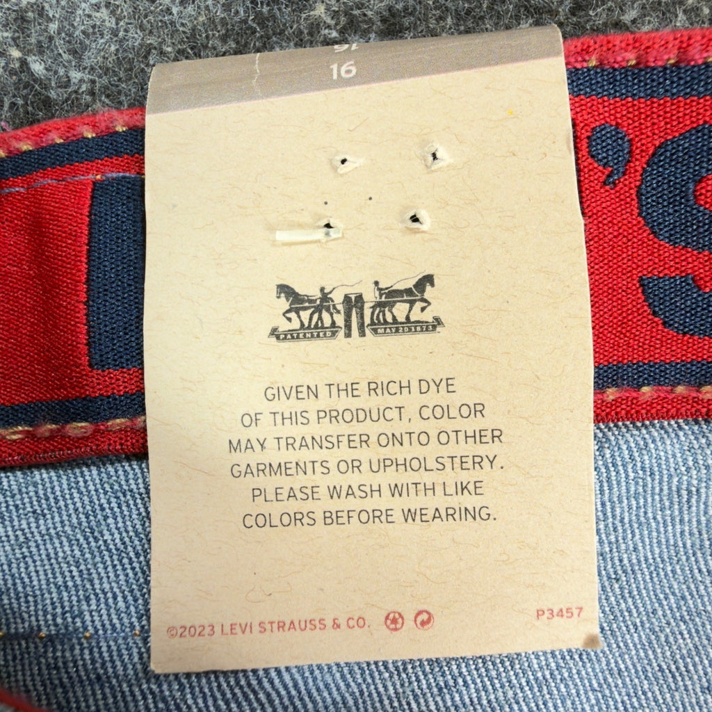 Levi's 511 Slim Flex Stretch Jeans Boys Size 16 Reg 28x30 Light Wash Blue NWT - take2supply
