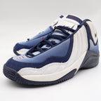 Nike Air Flight 00 GS Size 5Y Vintage 2000 White Navy Blue Lacquer 146077-141 - take2supply