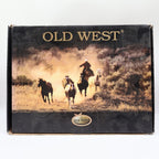 Old West 1611M Western Boots Mens 11.0 Black Tan Leather NIB - take2supply