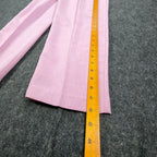 Nikki Vintage 90s Elastic Waist Pants Women 14 Rose Pink Polyester NWT Deadstock - take2supply