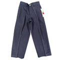 Tommy Hilfiger Y2K Chino Pants Boys 5 Navy Blue Cotton NWT Deadstock - take2supply