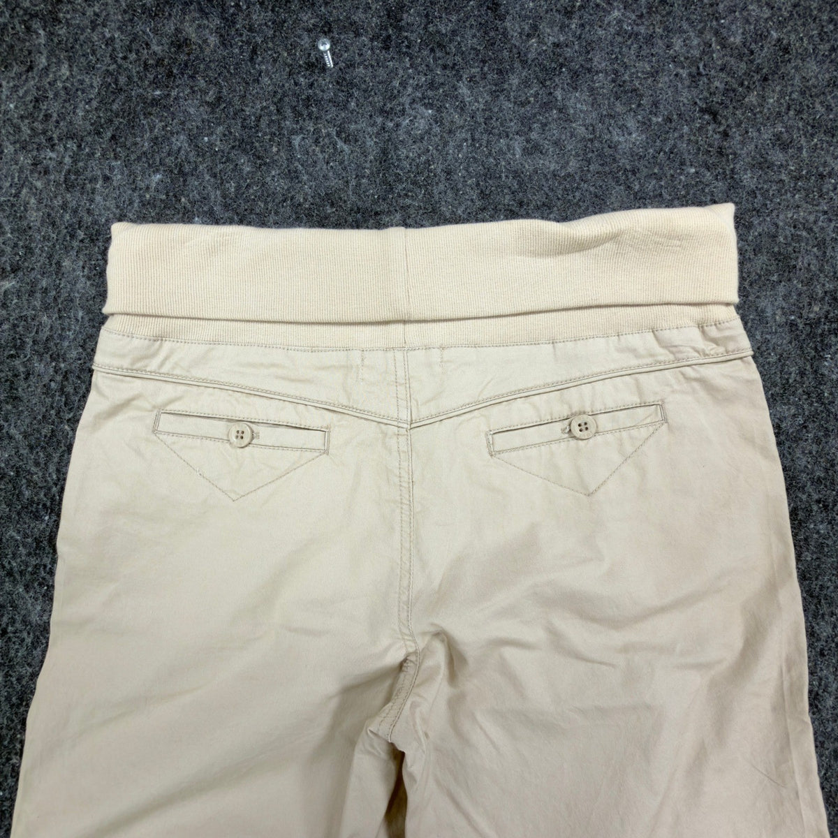 Jolt Y2K Bermuda Shorts Girls 16 Khaki Tan Cotton Blend NWT New - take2supply