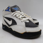 Nike Air Sonic Flight Mid Kids 2.5Y Vintage 1992 White Graphite Lake Blue 153039 - take2supply