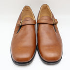 Young Explorers Lyons Boys Loafers 2.5 Vintage Leather Monk Strap Antique Brass - take2supply