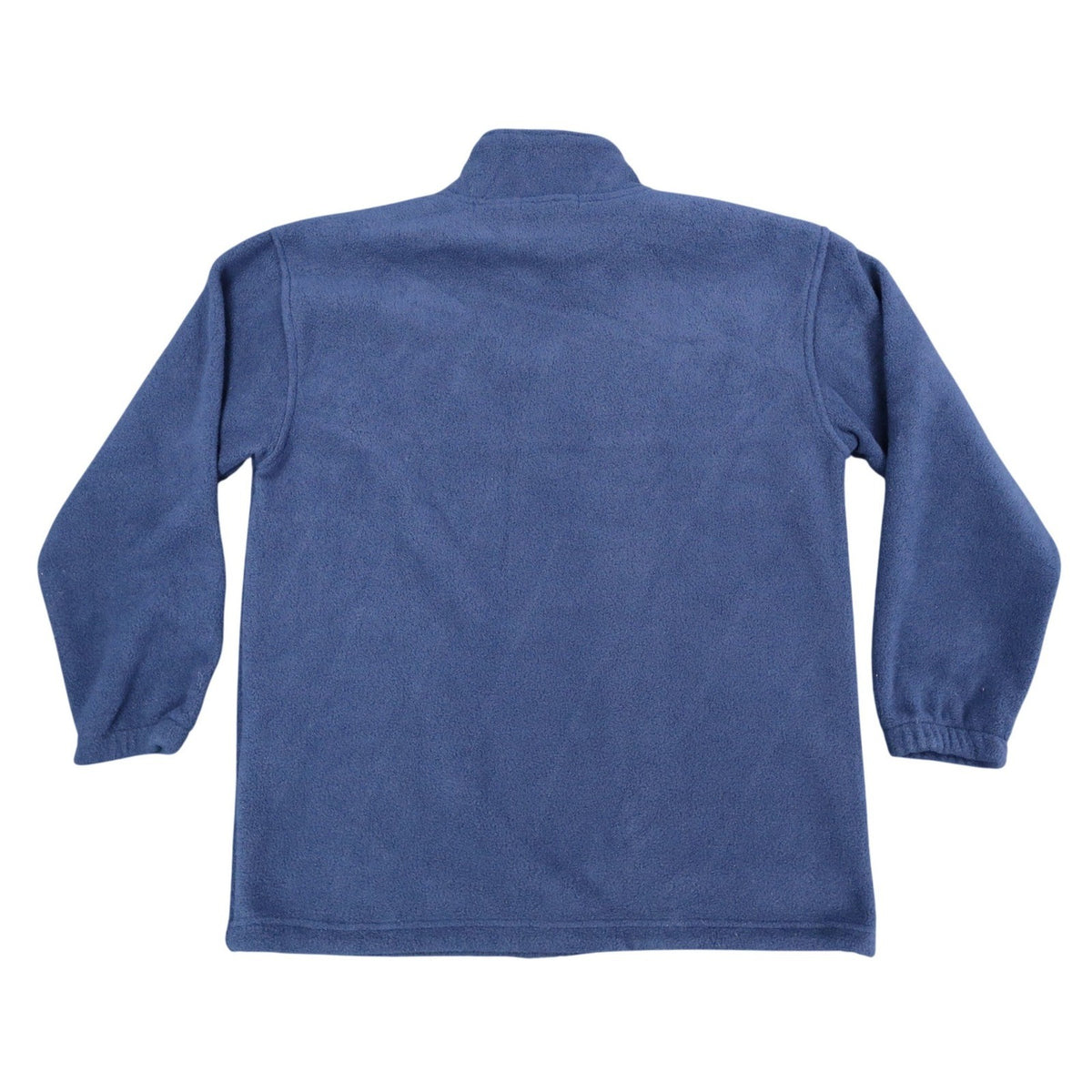 Cotz Fashions Fleece Pullover Small Navy Blue Y2K Quarter Zip Drawstring 7718 - take2supply