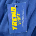 Trend Sport Vintage 80s Running Shorts Boys L 14-16 Blue Cotton Blend NWT - take2supply