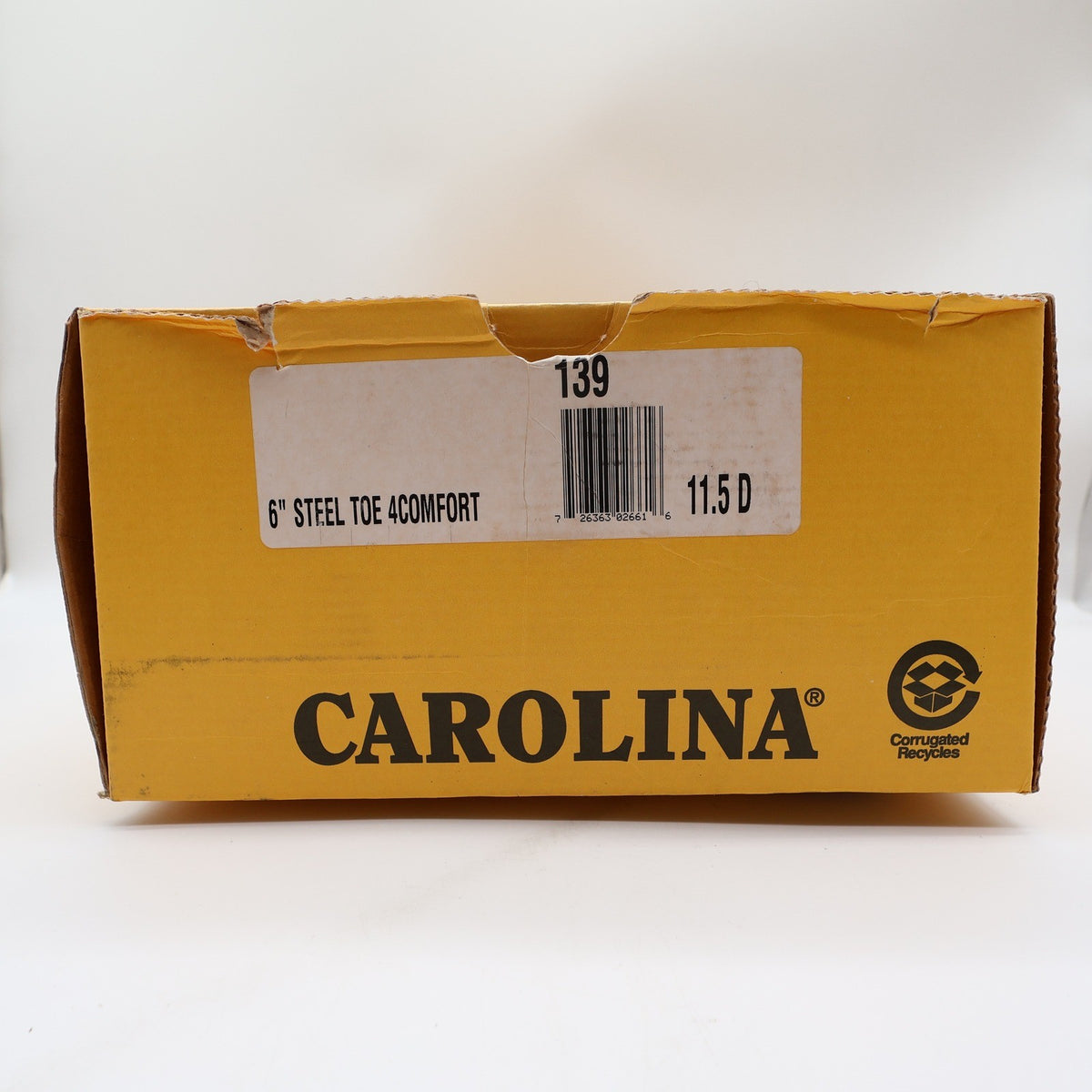 Carolina Steel Toe Work Boots Mens 11.5 D Brown Leather USA Made New NWT 139 - take2supply