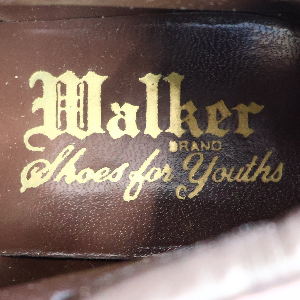 Walker Brand Wallabee Boots Youth 12.5D Vintage Brown Leather Crepe Sole USA - take2supply
