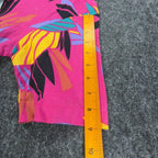 Wrangler Vintage 90s Coolers Shirt Mens XL Pink Abstract Cotton NWT Deadstock - take2supply