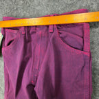 Young Maverick Jeans Girls 12 Reg Vintage 80s Pink Denim Straight Leg NWT USA - take2supply