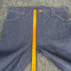 Wrangler Vintage 70s Flare Jeans Mens 40x32 No-Fault USA Made NOS NWT - take2supply
