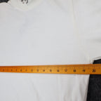 Lucia Mock Neck Top Womens Small Vintage 90s Ivory Embroidered Deadstock NWT - take2supply
