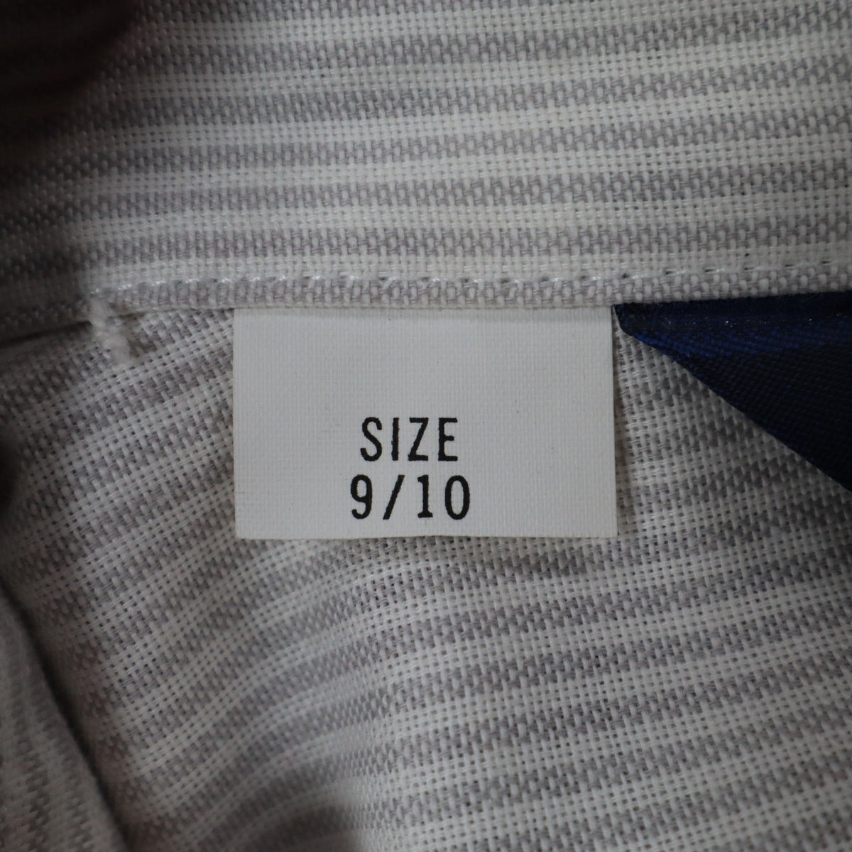 Dee Cee Striped Button Up Shirt Womens 9/10 Vintage 80s Gray Cotton Blend USA - take2supply