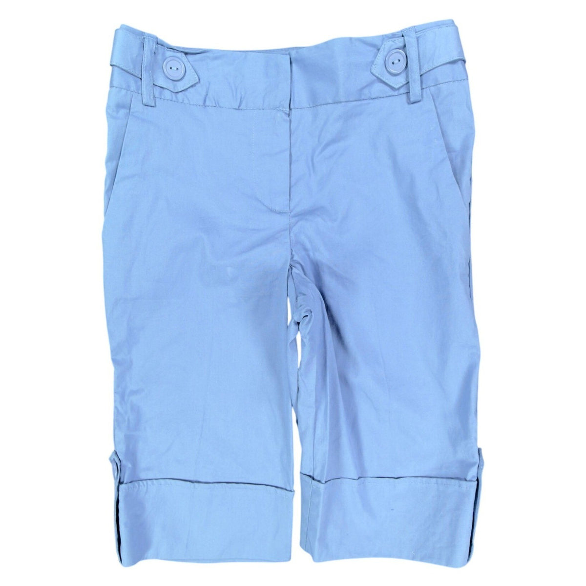 Amy Byer Y2K Bermuda Shorts Girls 10 Blue Cotton Stretch NWT - take2supply