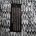 VioletRuby Cardigan Womens Medium Black Grey Ombre Marled Longline NWT - take2supply