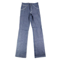 Key Jeans Vintage Womens 27 L Blue Red Embroidered Flare Jeans NWT - take2supply