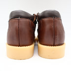 Walker Brand Wallabee Boots Youth 12.5D Vintage Brown Leather Crepe Sole USA - take2supply