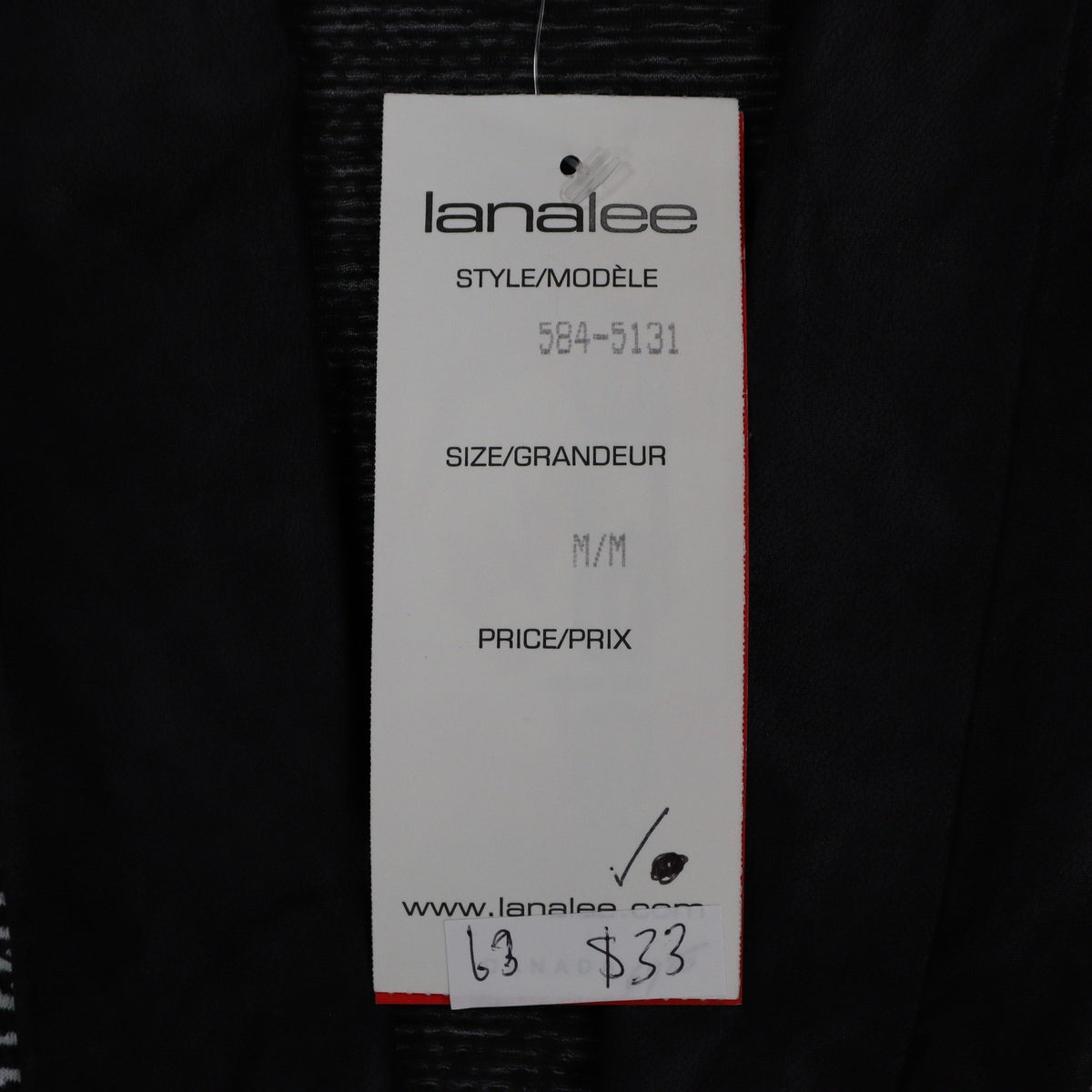 Lana Lee Cardigan Jacket Womens Medium Black White Geometric Open Front NWT - take2supply