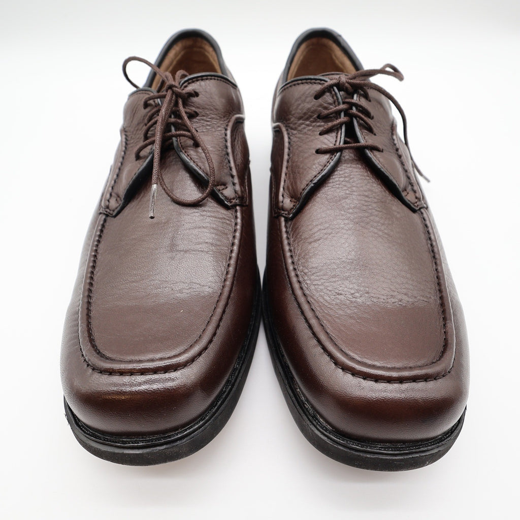 Hush Puppies Tribute Oxford Shoes Mens 10 M Dark Brown Leather Lace Up 16408 - take2supply