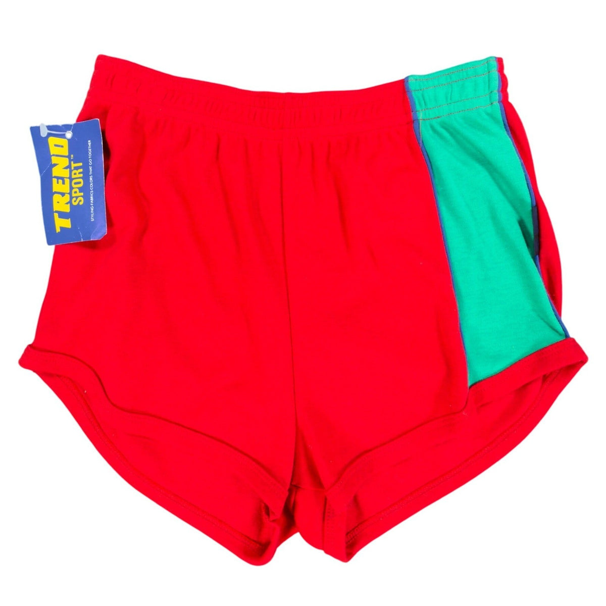 Trend Sport Vintage 80s Shorts Boys Medium 10-12 Red Cotton Blend NWT USA Made - take2supply