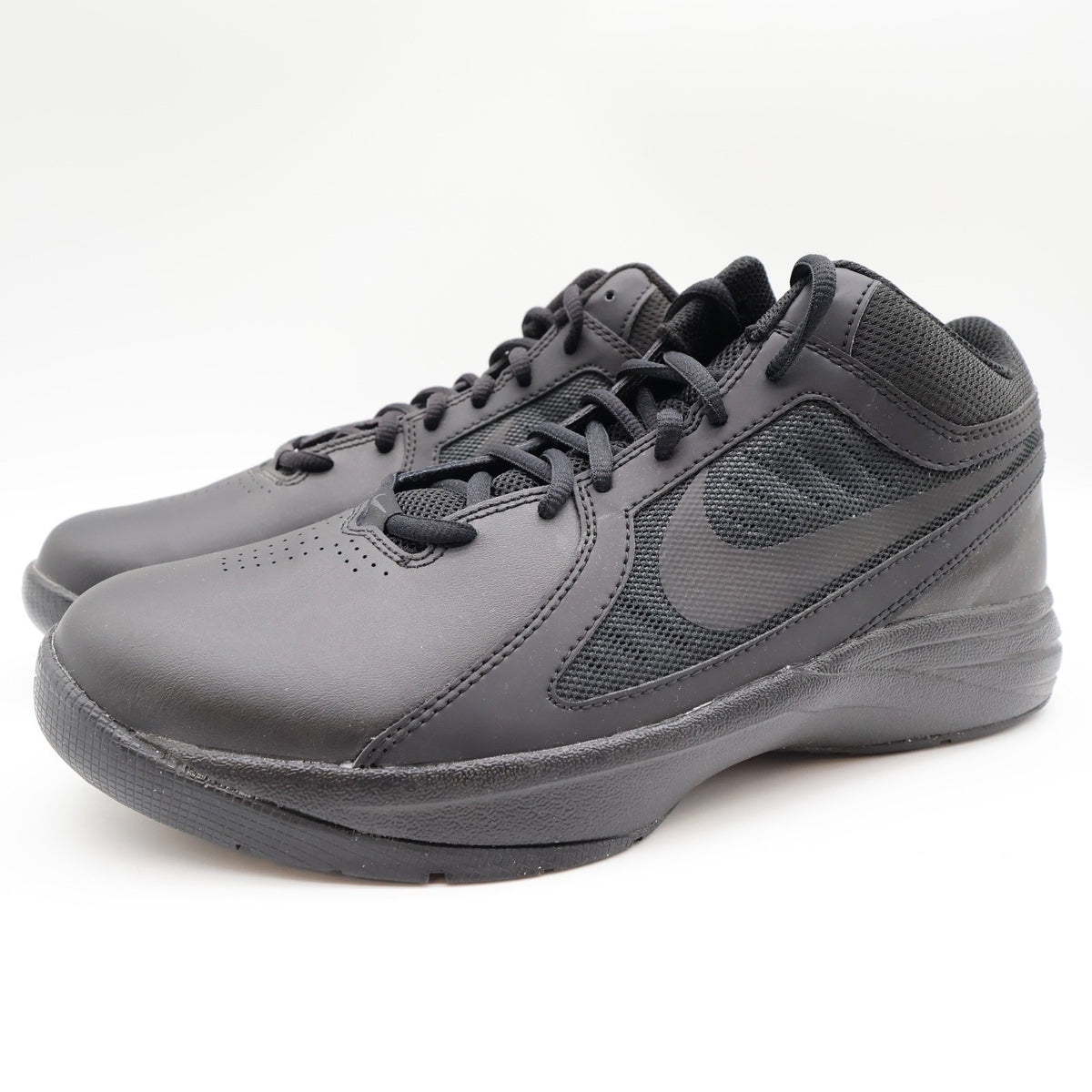 Nike The Overplay VIII Mens 8.5 Black Anthracite Basketball Shoes 637382-001 - take2supply