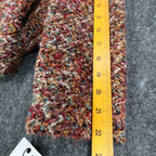 N Touch Womens Size 10 2pc Skirt Suit Set Berry Chenille Jacket & Midi Skirt NEW - take2supply