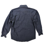 Bugle Boy Button Down Shirt Mens XL Navy Blue Excellent Vintage Long Sleeve - take2supply