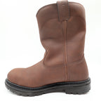 Worx Red Wing 5701 Steel Toe Work Boots Mens 7.5 Brown Leather New Deadstock - take2supply