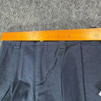 Tommy Hilfiger Y2K Pleated Chino Shorts Boys 5 Navy Blue Cotton NWT Deadstock - take2supply