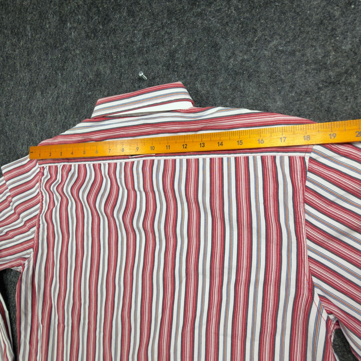 US Polo Assn Striped Button Down Shirt Mens XL Red White Cotton NWT - take2supply