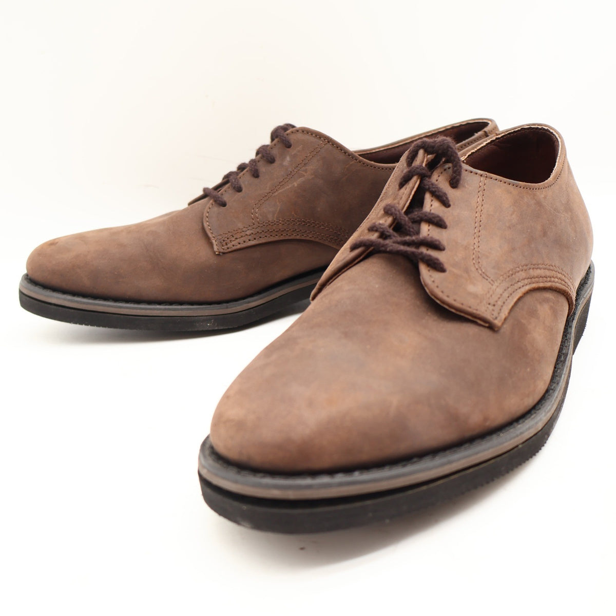 Dexter Classic Buck Mens 10.5 M Vintage Brown Leather Oxford Shoes Made in USA - take2supply