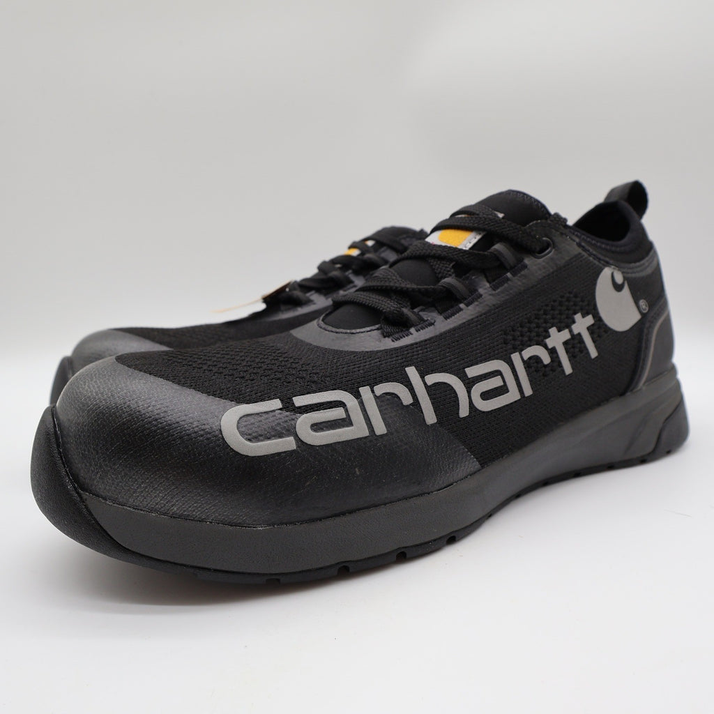 Carhartt Force Nano Composite Toe Work Shoe Mens 9.5 Black Mesh FA3401-M Safety - take2supply