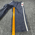 Tommy Hilfiger Y2K Windbreaker Track Pants Kids 4 Navy Blue Nylon NWT Vintage - take2supply