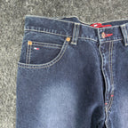 Tommy Hilfiger Y2K Freedom Fit Jeans Boy 20 Blue Cotton NWT Deadstock Baggy - take2supply