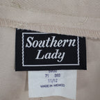 Southern Lady Culottes Women 14 Vintage 90s Khaki Pleated Wide Leg Shorts NWT - take2supply