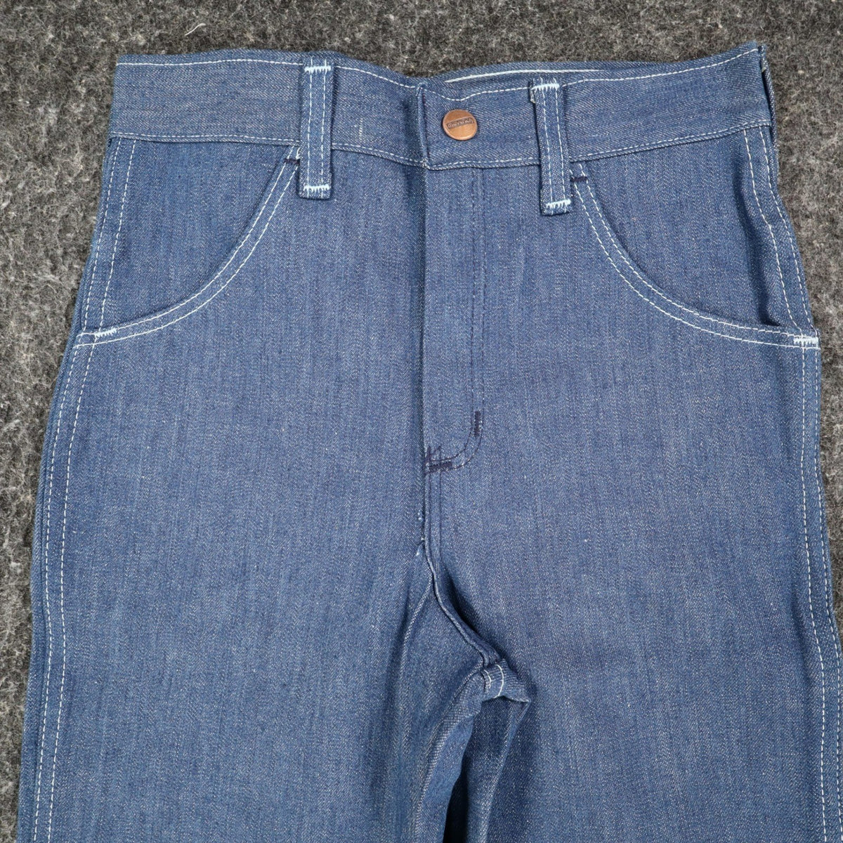 Vintage Young Maverick Boys Jeans Size 8 Blue Flare Leg USA NWT - take2supply