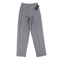 Southern Lady Gingham Pants Womens 8 Navy Blue White Check Stretch High Rise NEW - take2supply