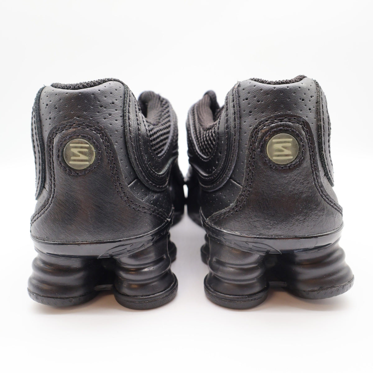 Nike Shox Turbo 9 GS Kids Size 4Y Vintage 2009 Black Running Shoes 366793-001 - take2supply