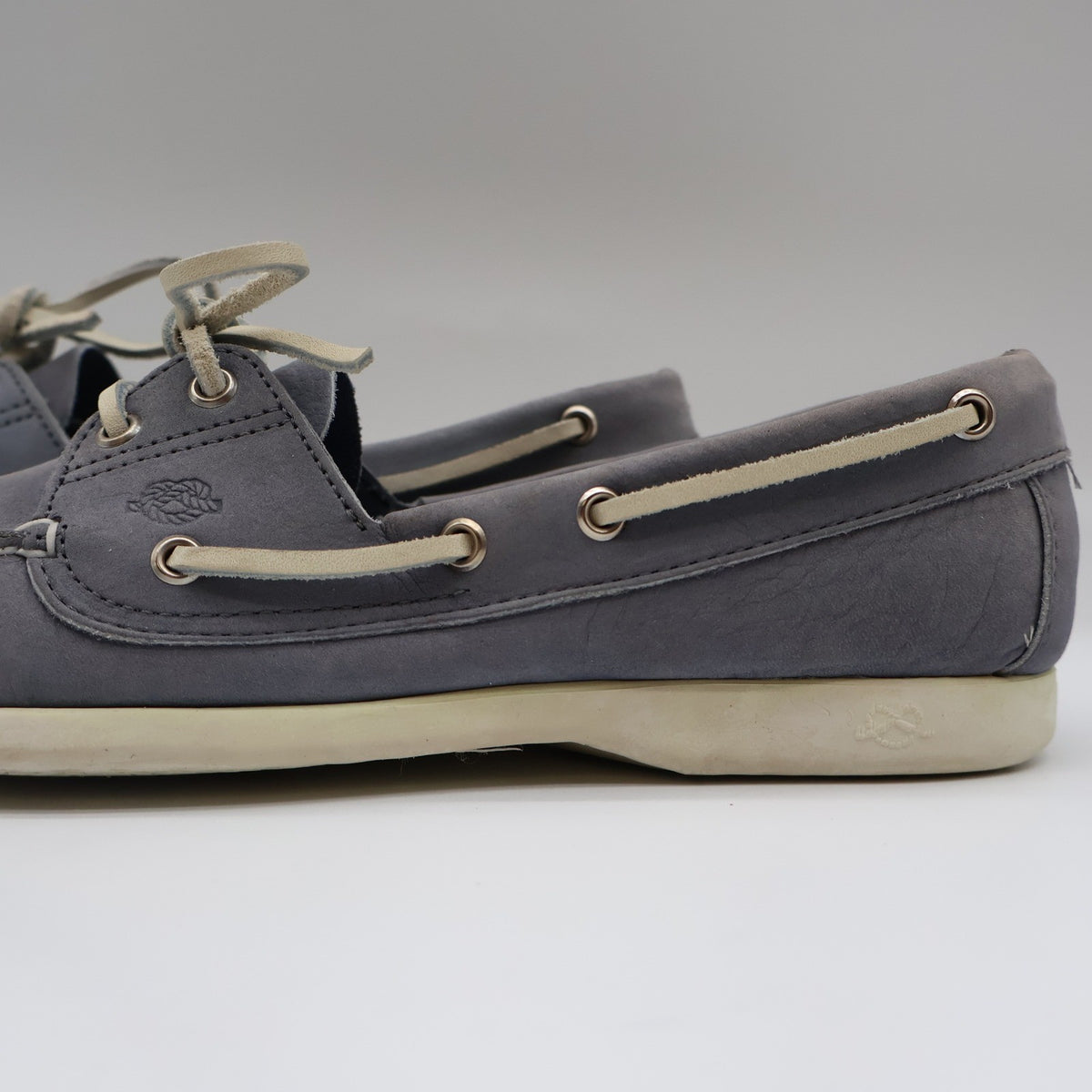 Dexter Boat Shoes Womens 9 Vintage 90s USA Ocean Blue Leather Washables R485-8 - take2supply