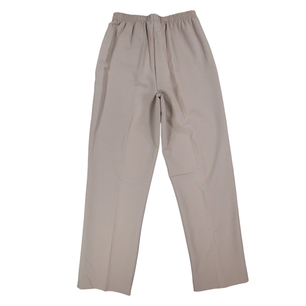 Southern Lady Pants Womens 12 Tan Pull On Elastic Waist Straight Leg NWT NOS - take2supply