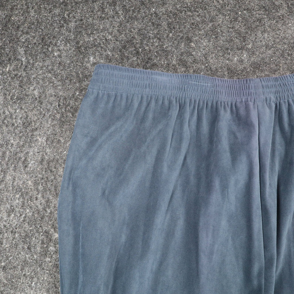 Erin London Corduroy Pants Womens XL Silverado Blue Pleated Straight Leg NWT - take2supply