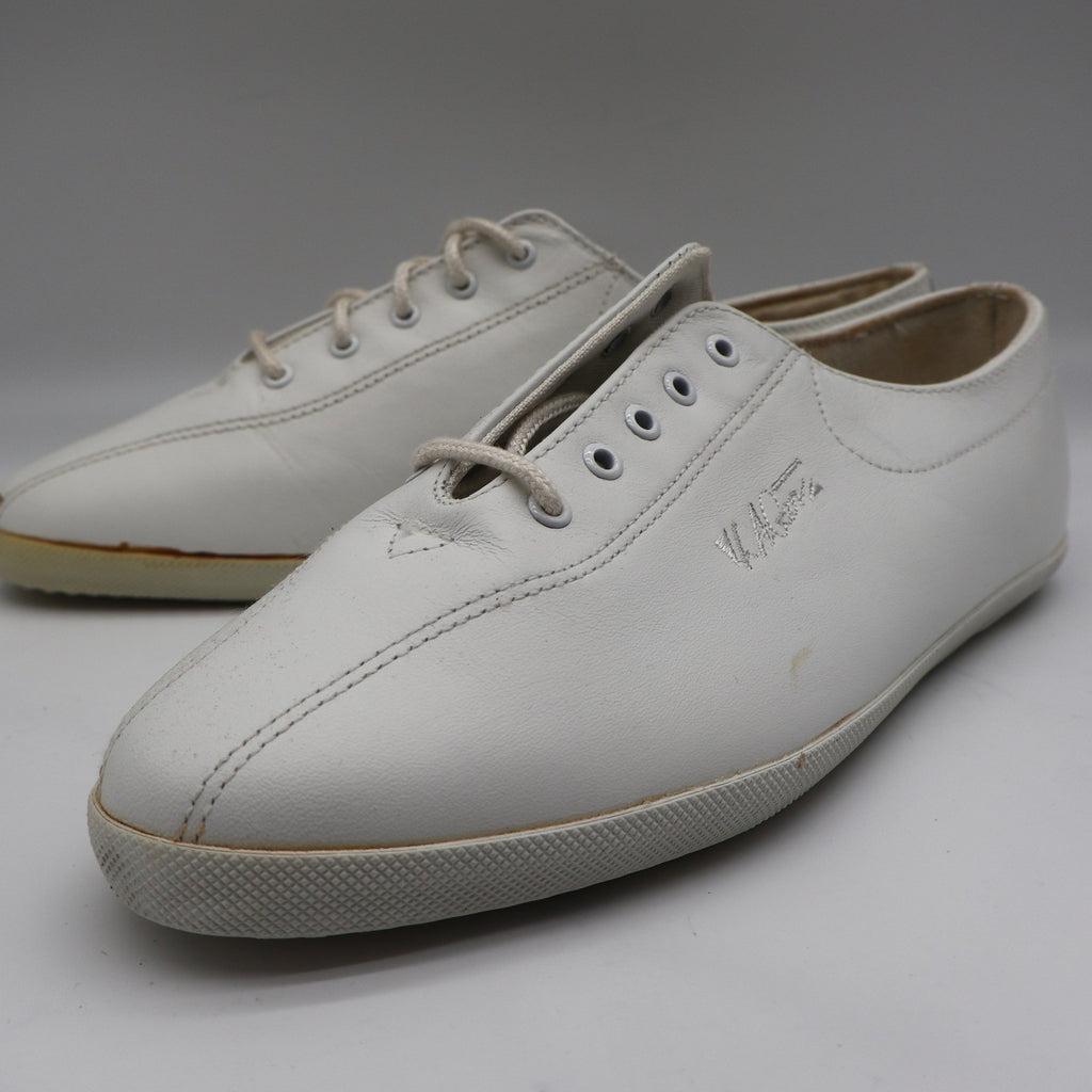LA Gear Lifestyle Casual Women 10 Vintage 94 White Leather Classic Workout 6814 - take2supply